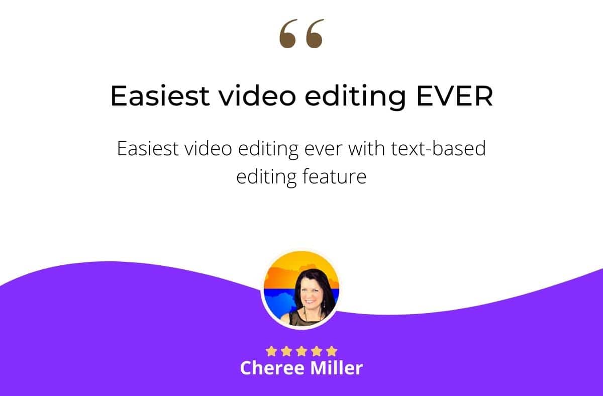 Easy video editing - edit video using text with Pictory