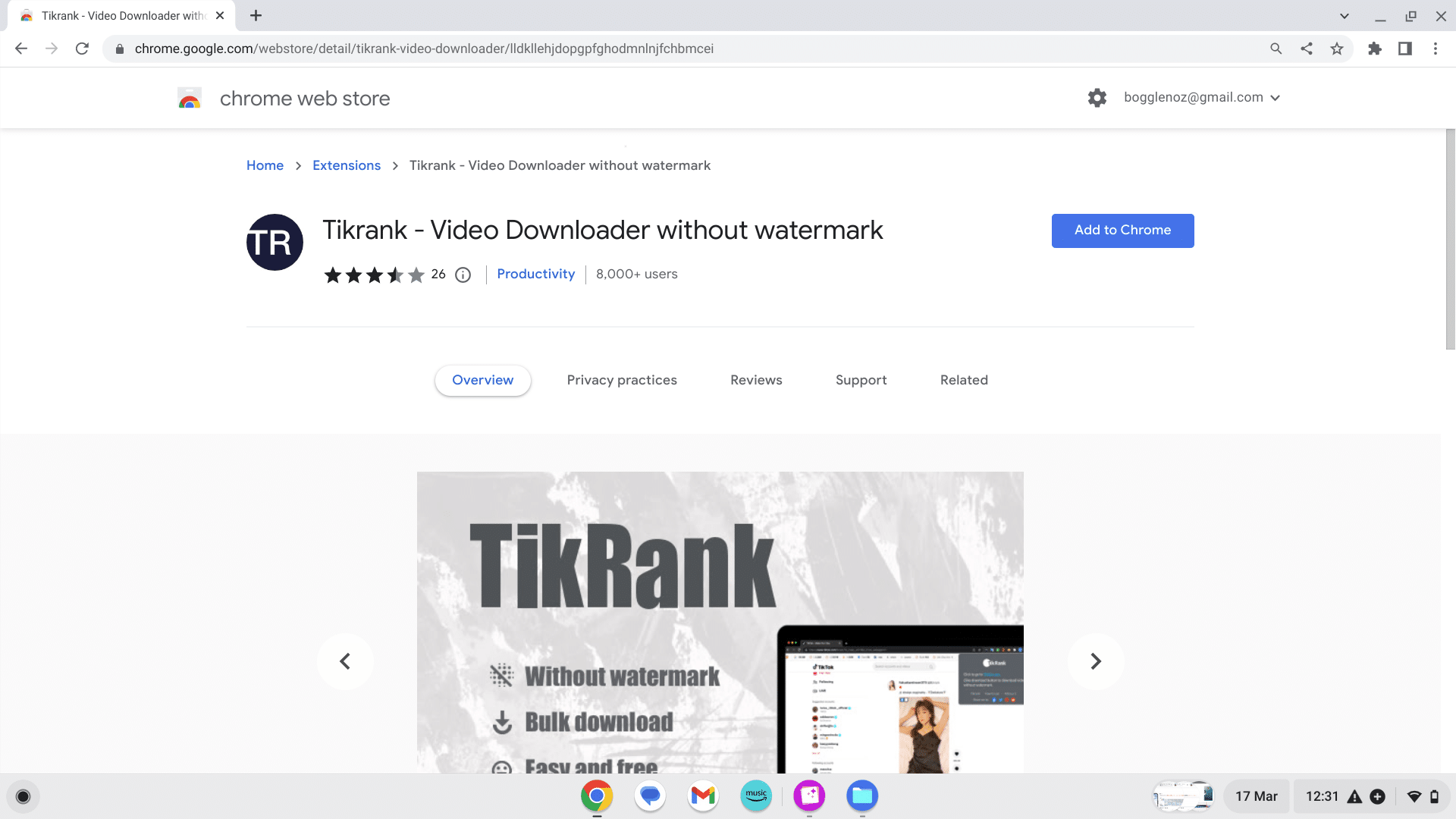 Download Social Posts Using Tikrank