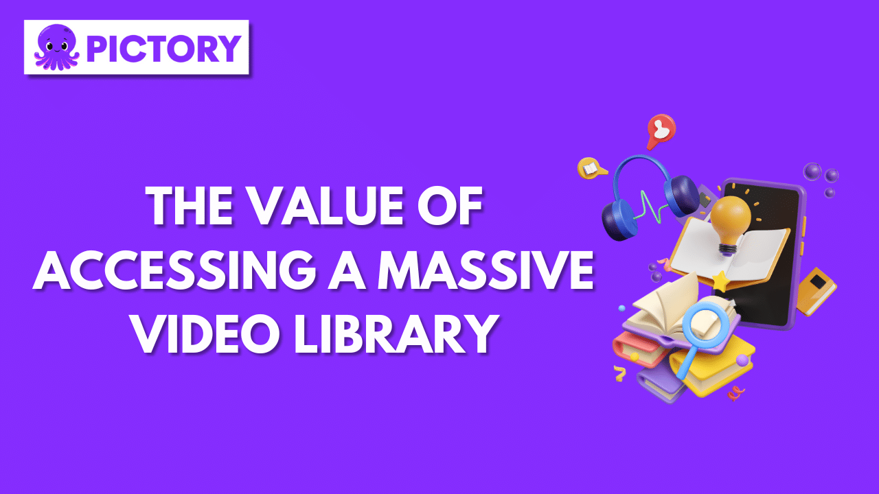 The Value of Accessing a Massive Video Library