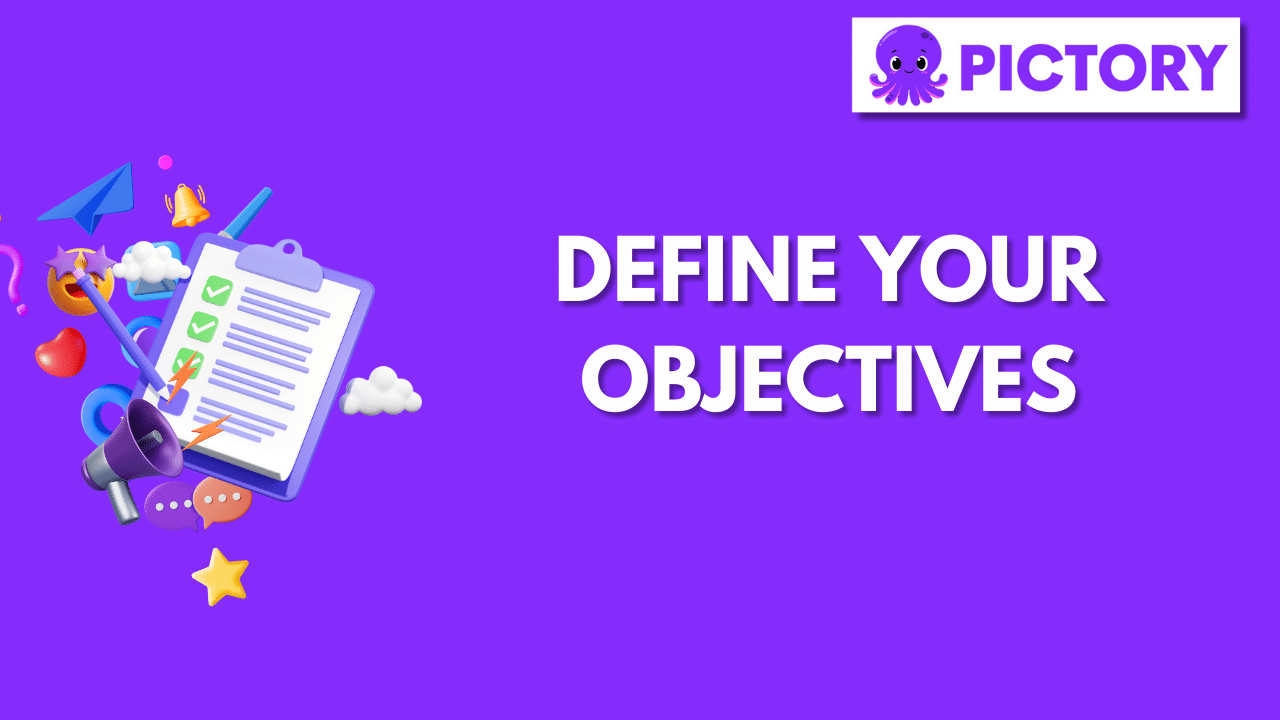 Define Your Objectives For Short Form Video