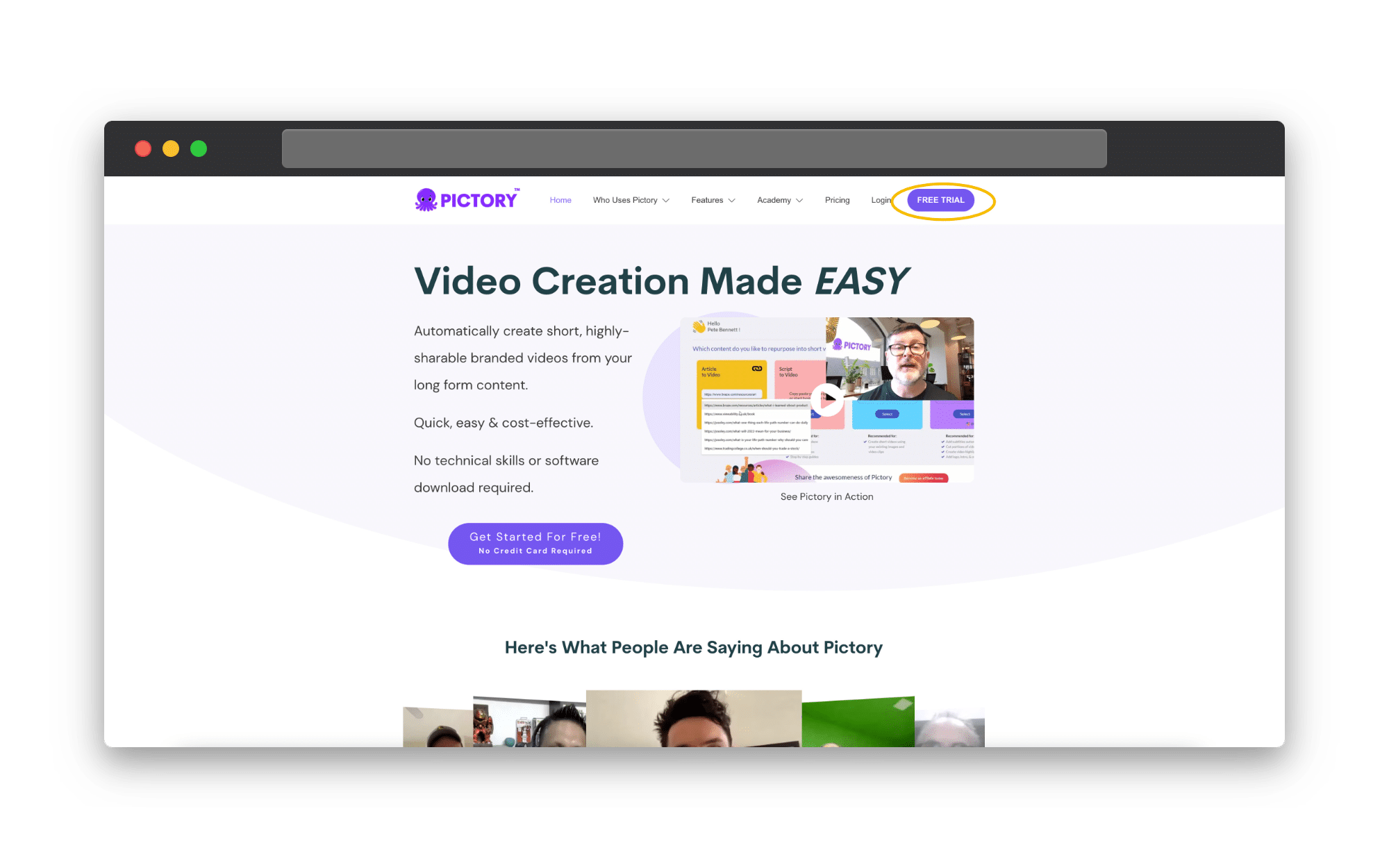 Pictory AI is a tool that can automatically add captions to your videos, highlighting important keywords and boosting your YouTube search optimization.