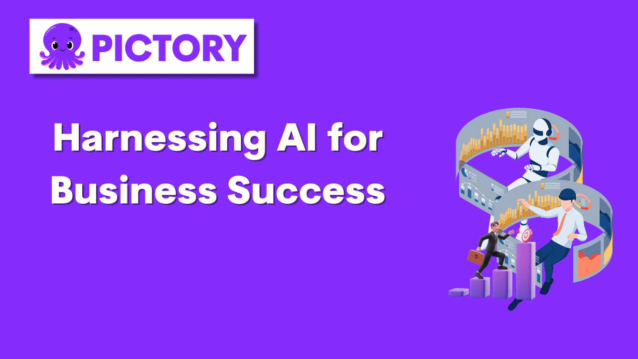 A person using AI to improve business success