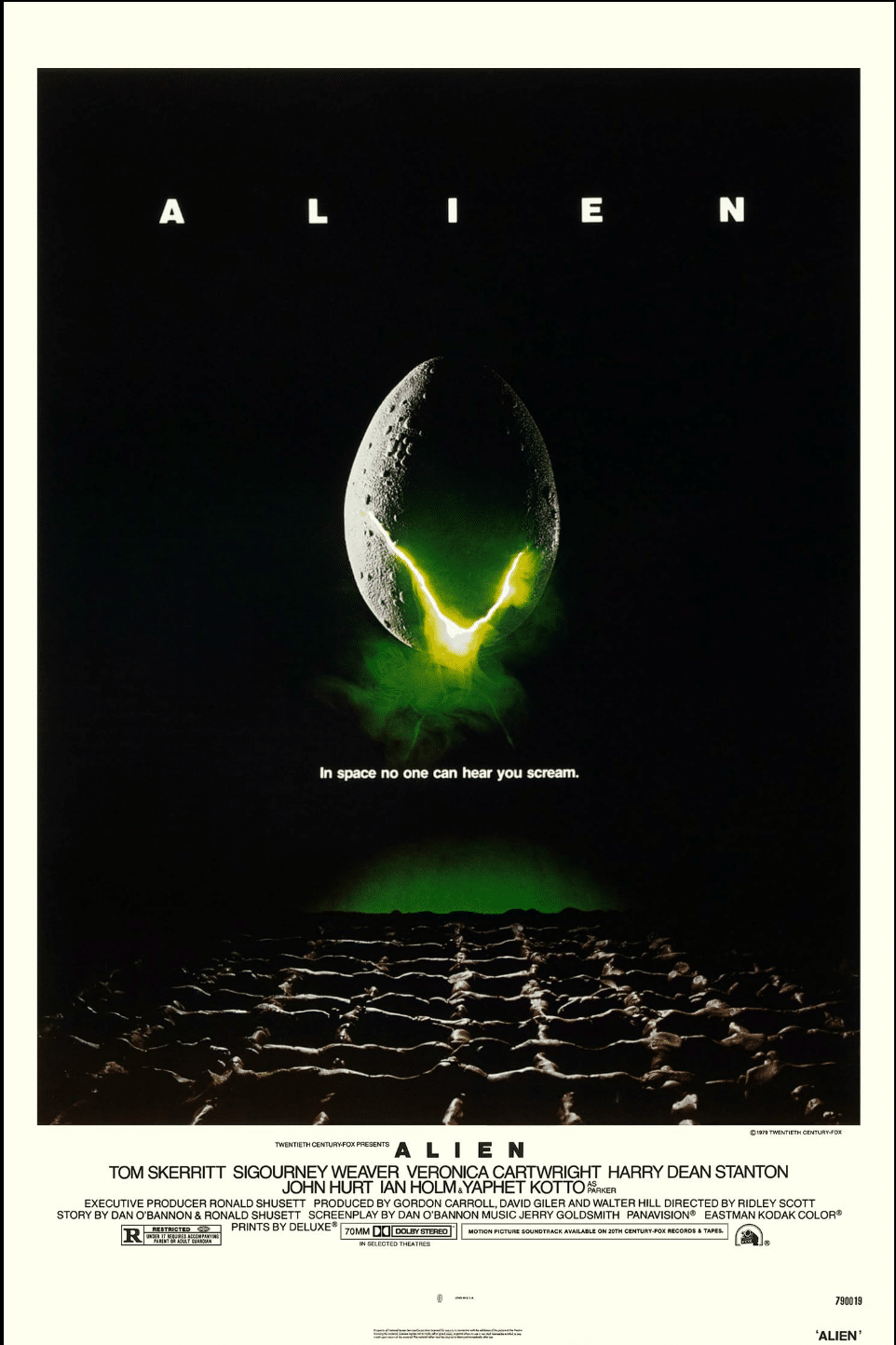 Alien movie poster Courtesy of IMBD