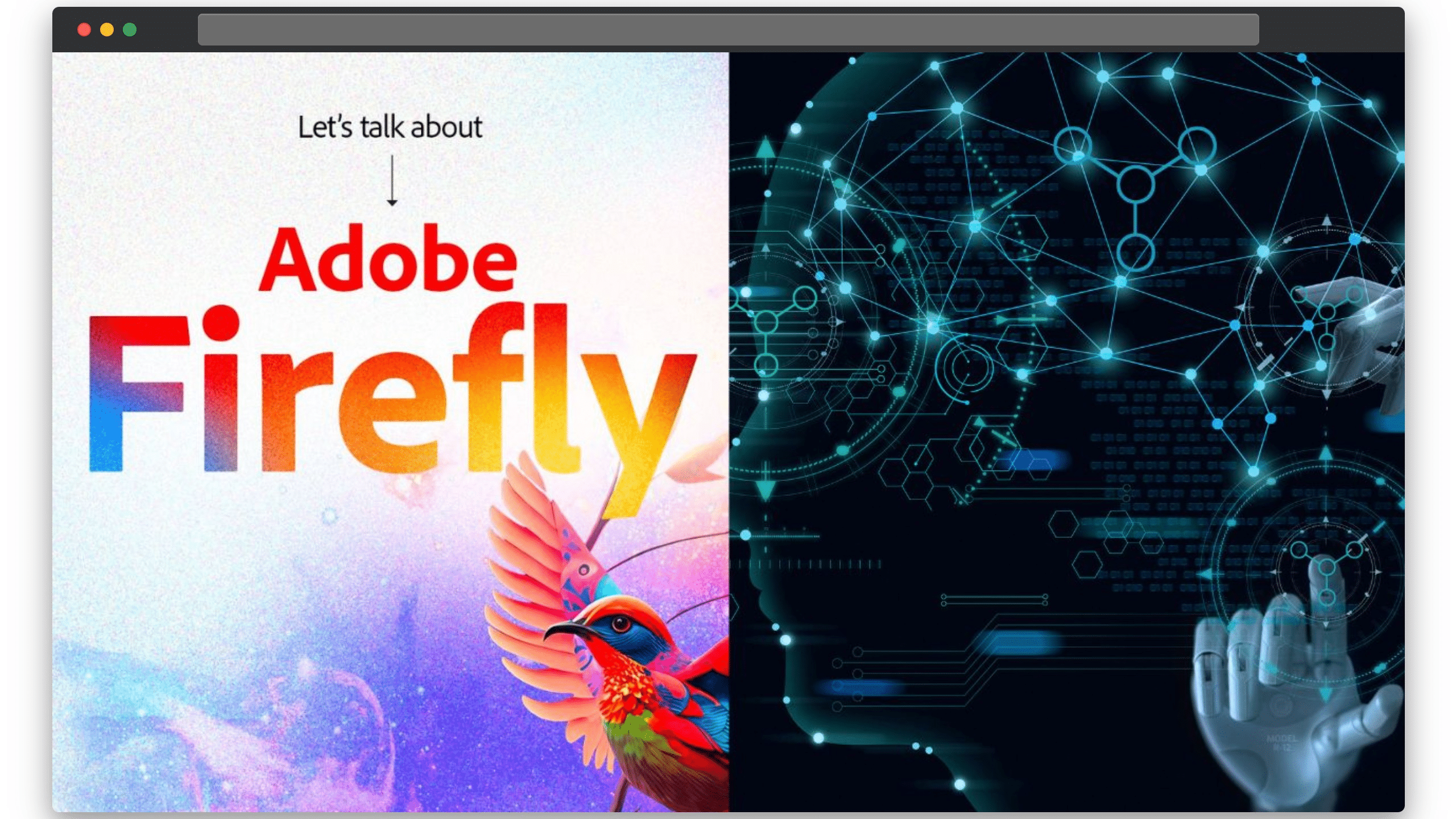 The Adobe Firefly logo 