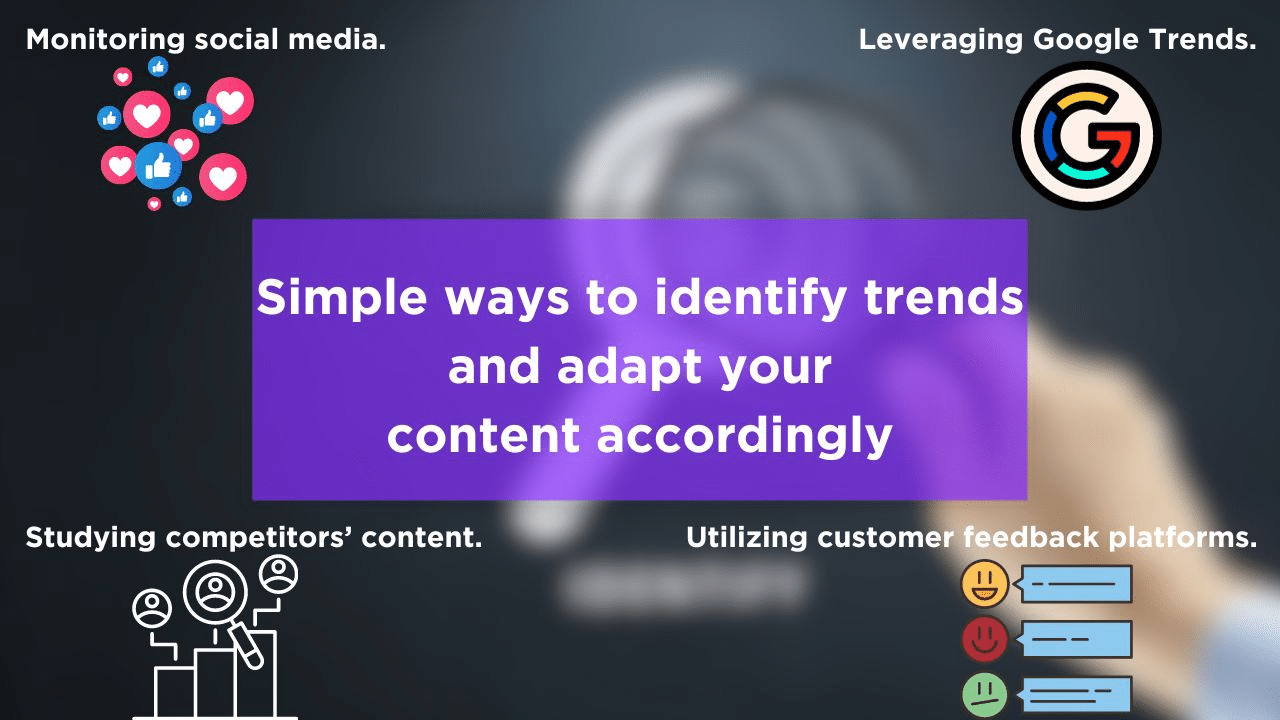 Some simple ways to identify trends within your content.