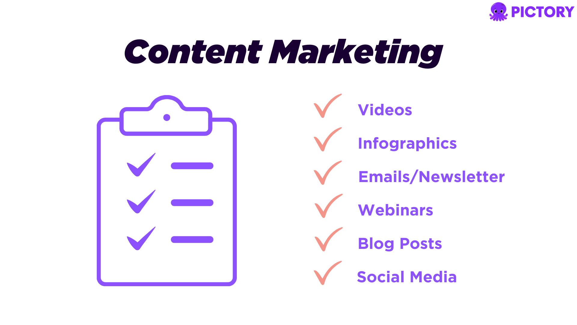 content marketing refers to the strategic sharing of online content in the form of blog articles, social media posts, email newsletters, etc. to promote a business.