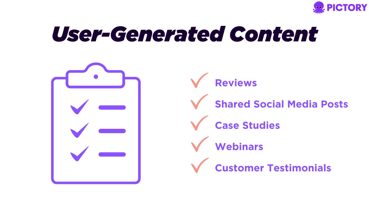 Examples of User-Generated Content