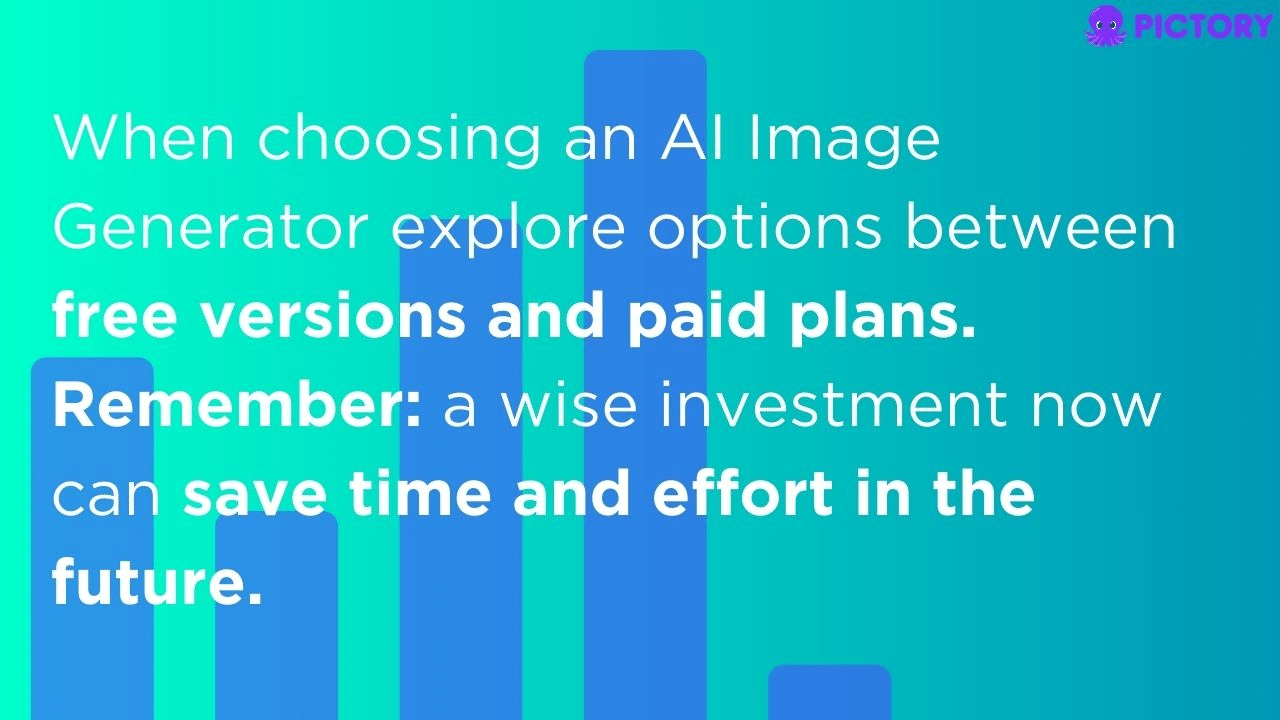 Explore different options such as free verions of the AI software and paid plans.
