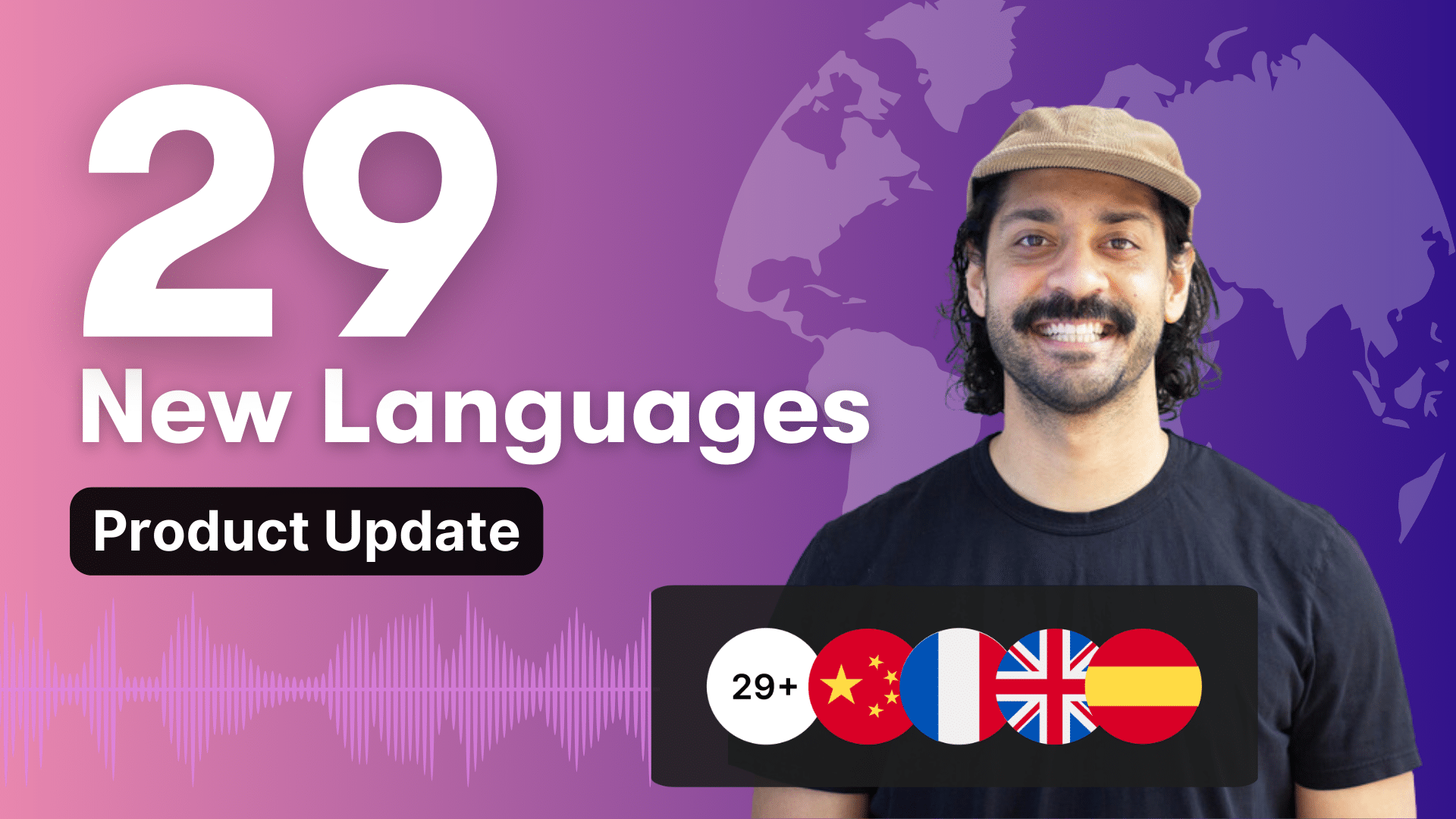 29 New Languages - Pictory Product Updates