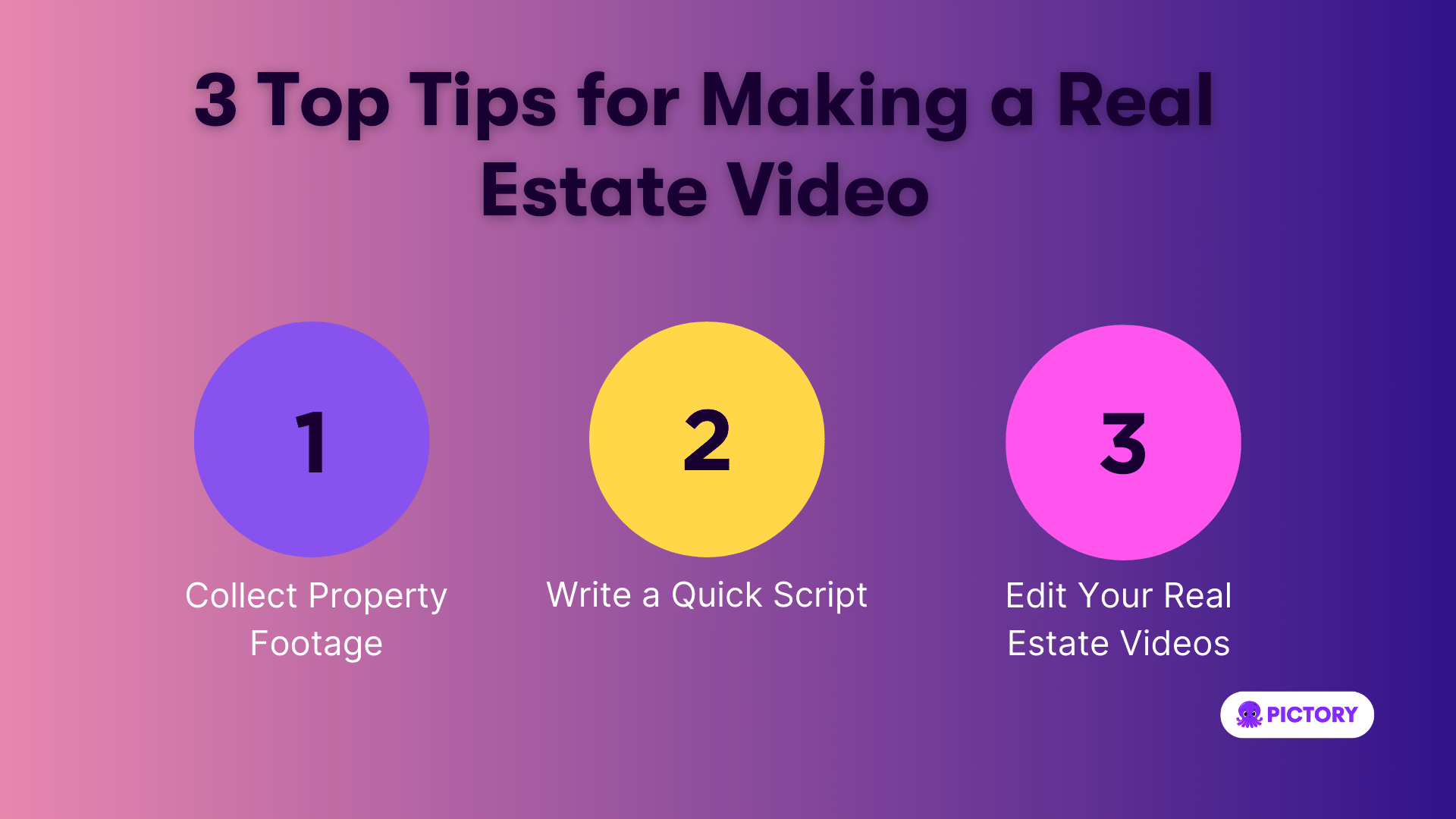 3 Top Tips for Making Your Real Estate Video