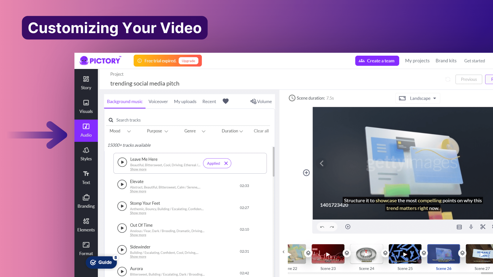 add branding to video