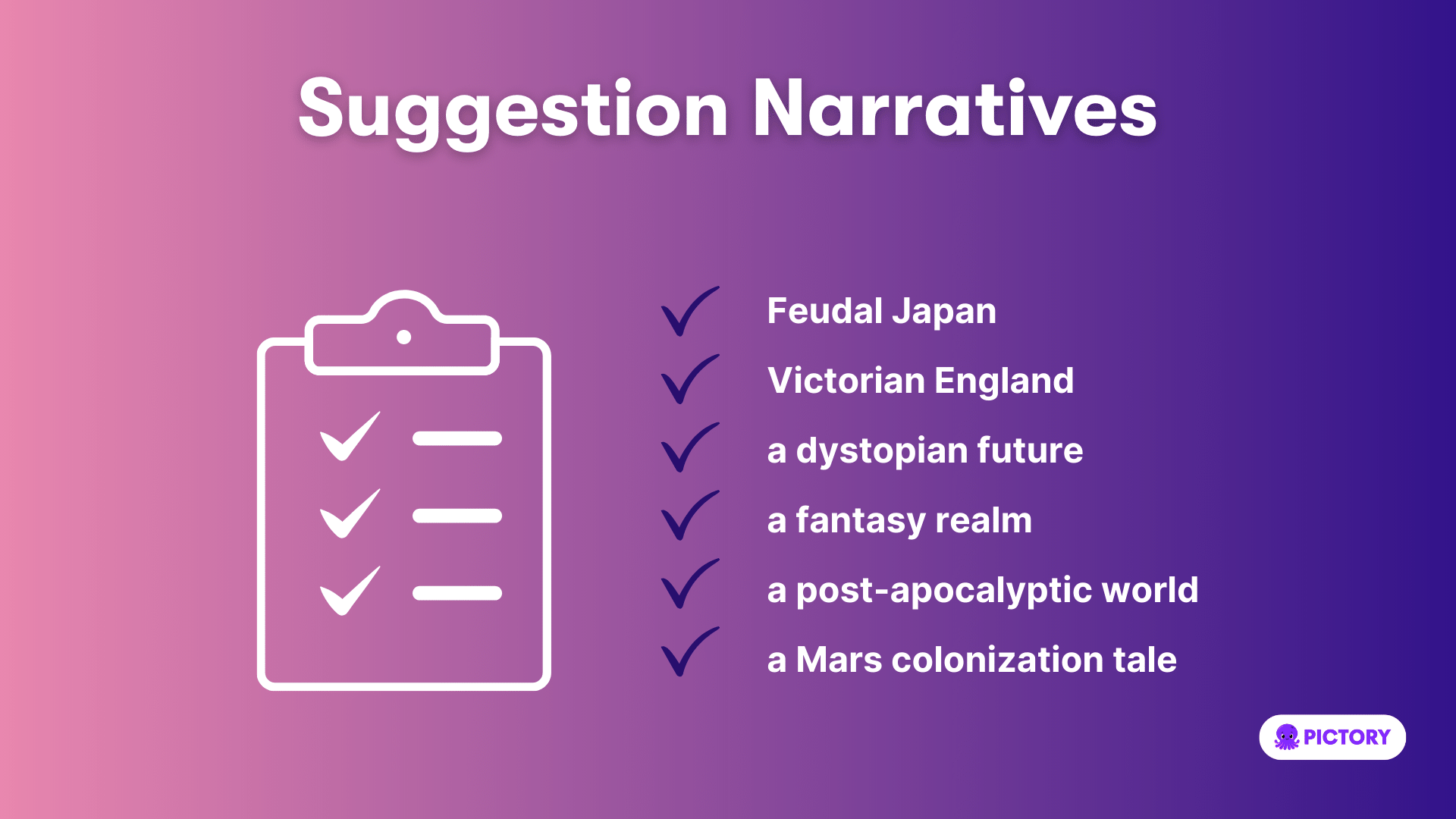 Suggestion Narratives