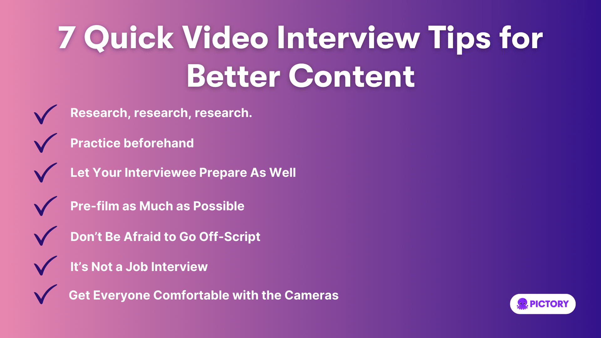 7 tips fo better content