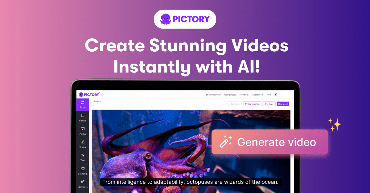 Create Stunning Videos Instantly with AI!