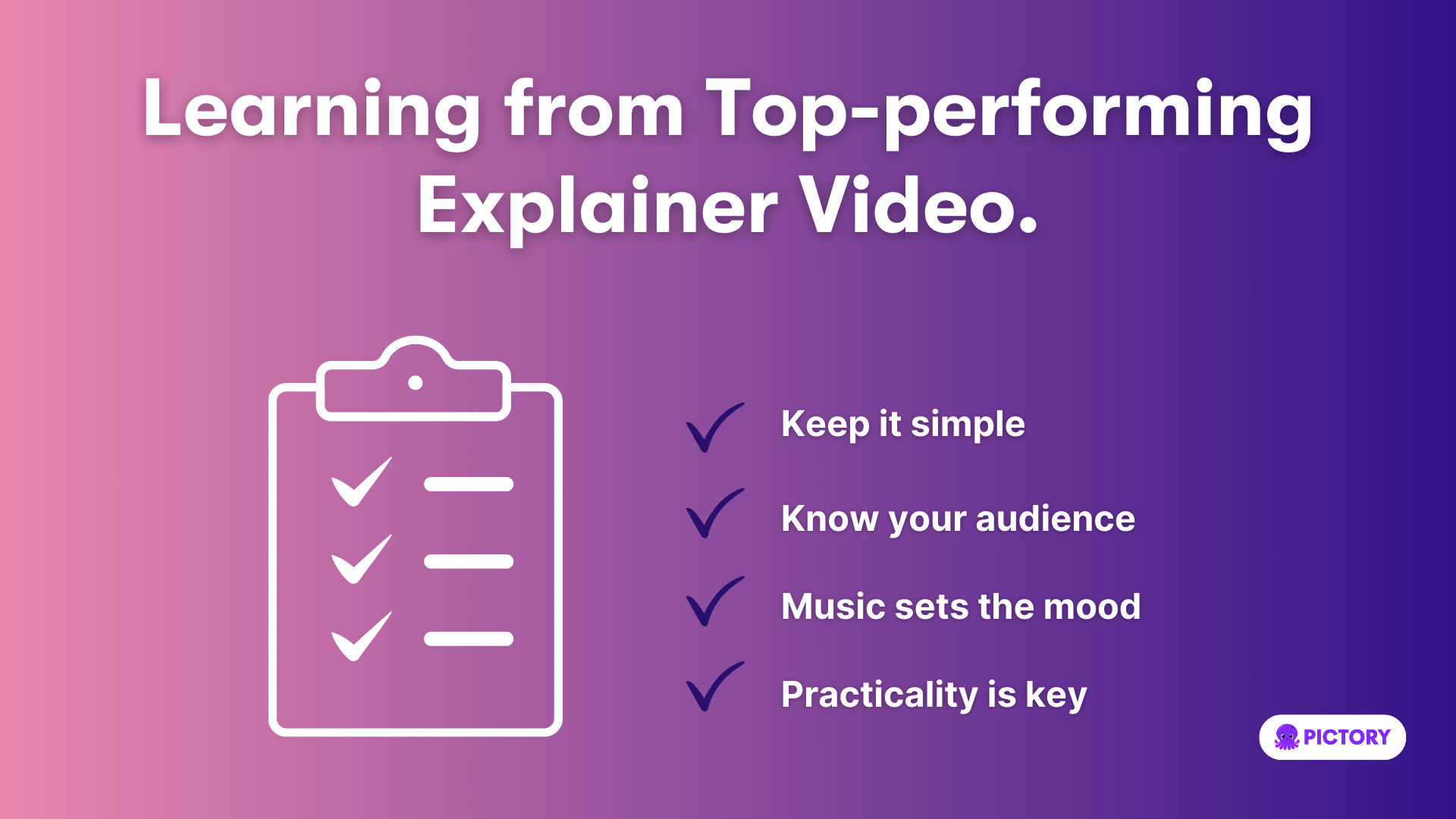 learning from top performing explainer video 