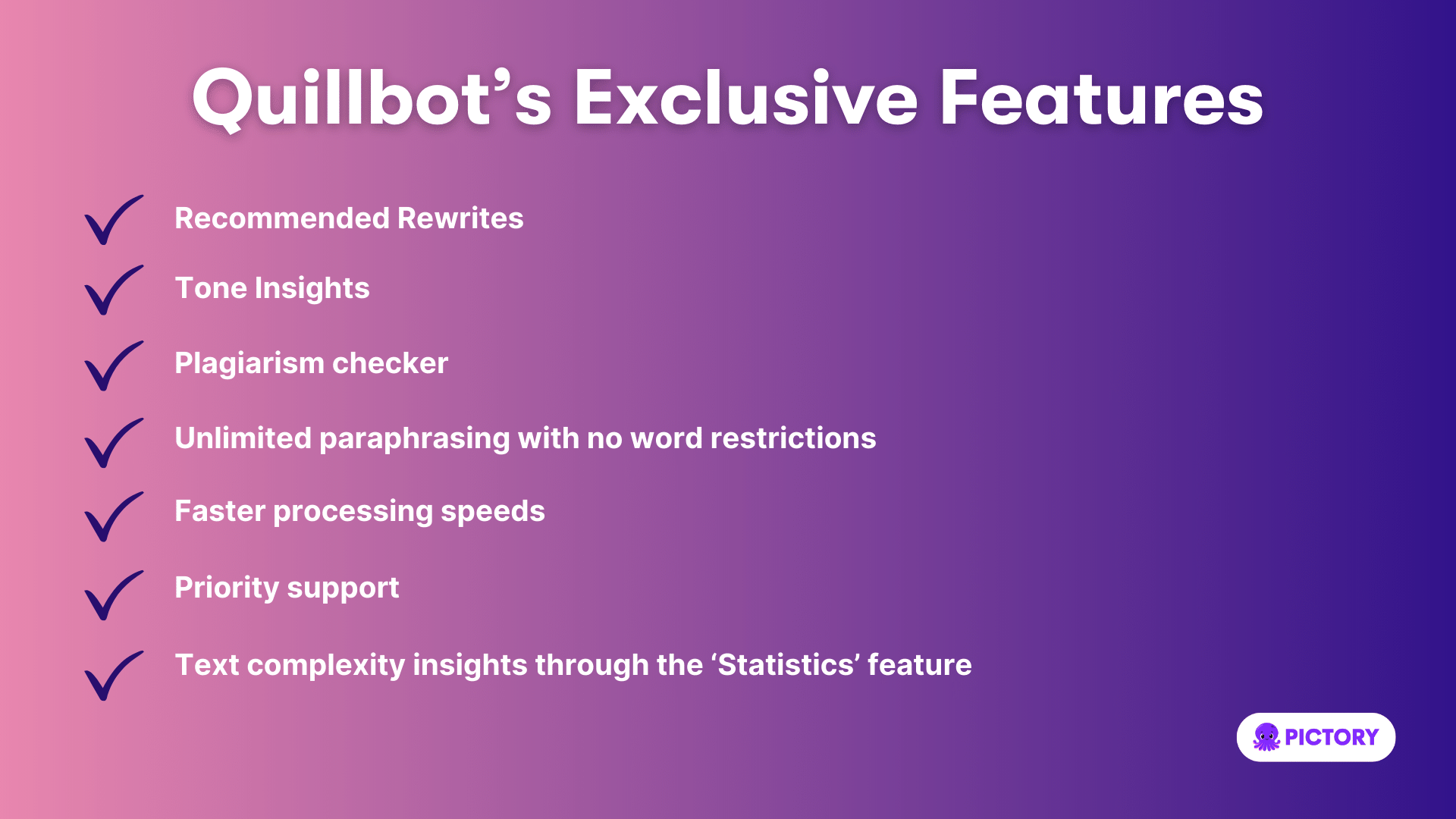 Quillbot’s Exclusive Features