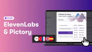Natural AI Voices with Elevenlabs and Pictory