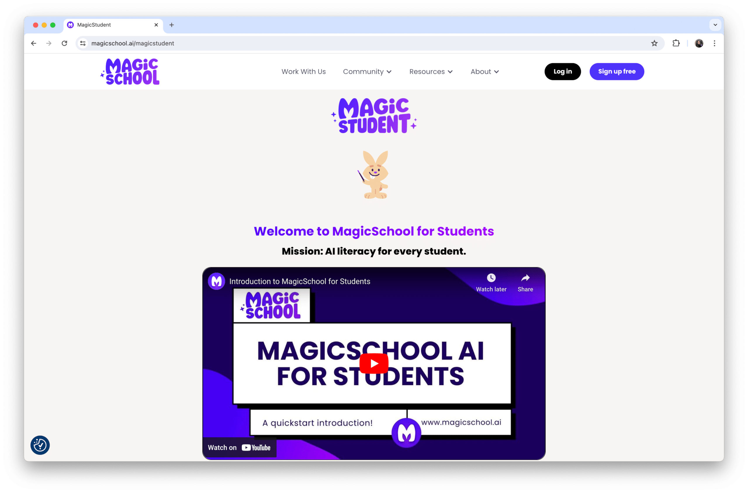 magic school student 