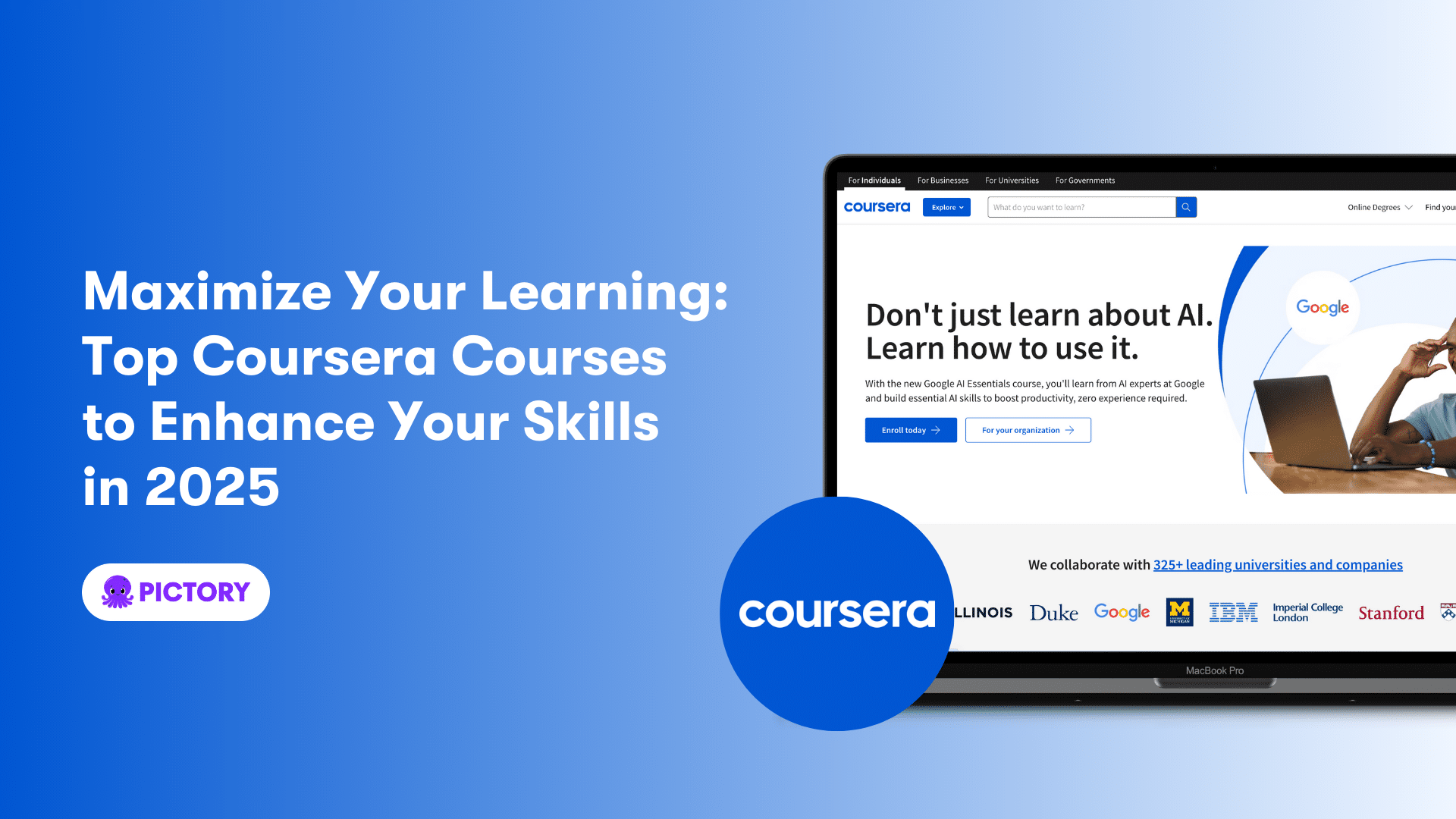 Top Coursera Courses to Enhance Your Skills