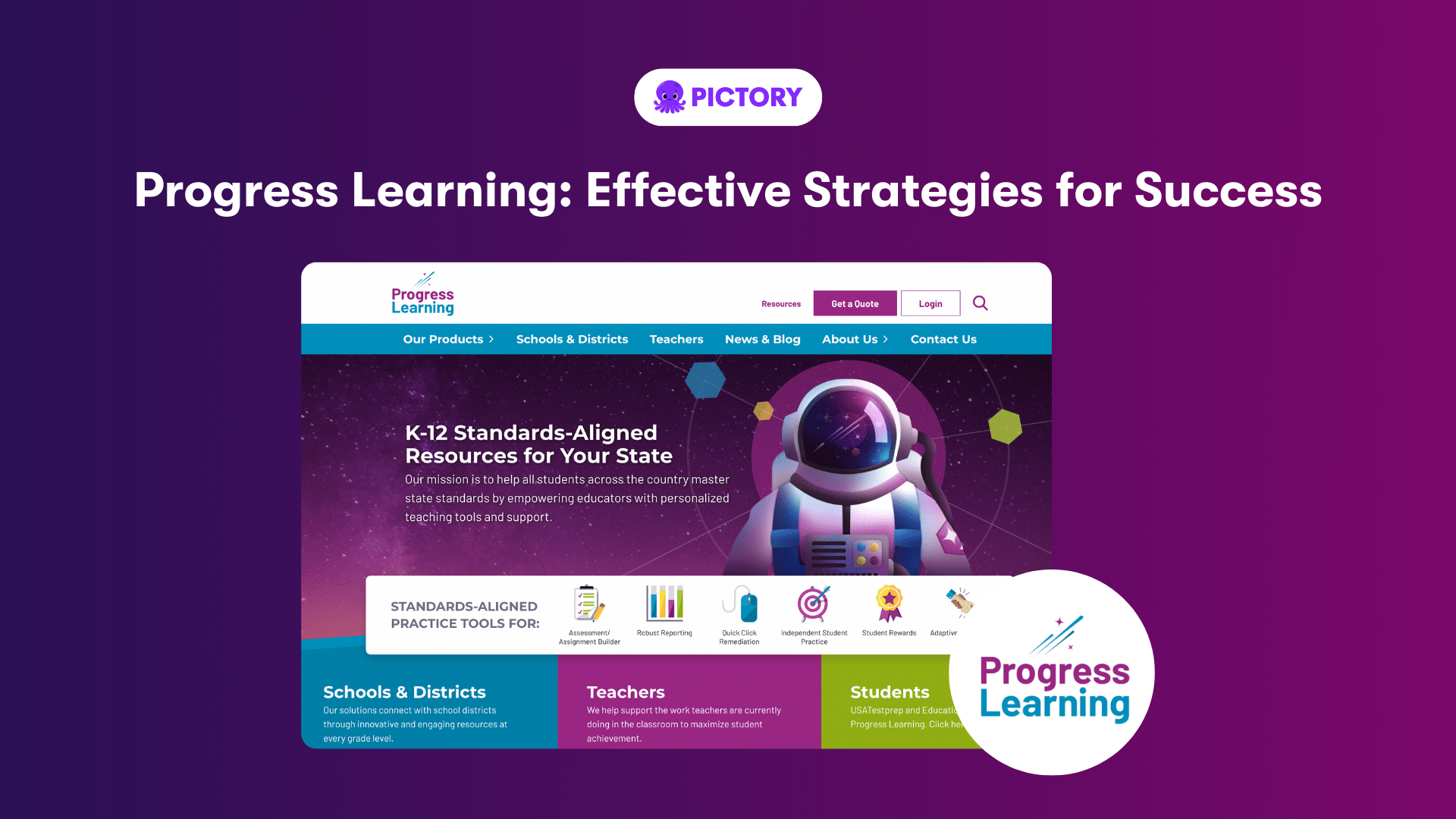 Progress Learning