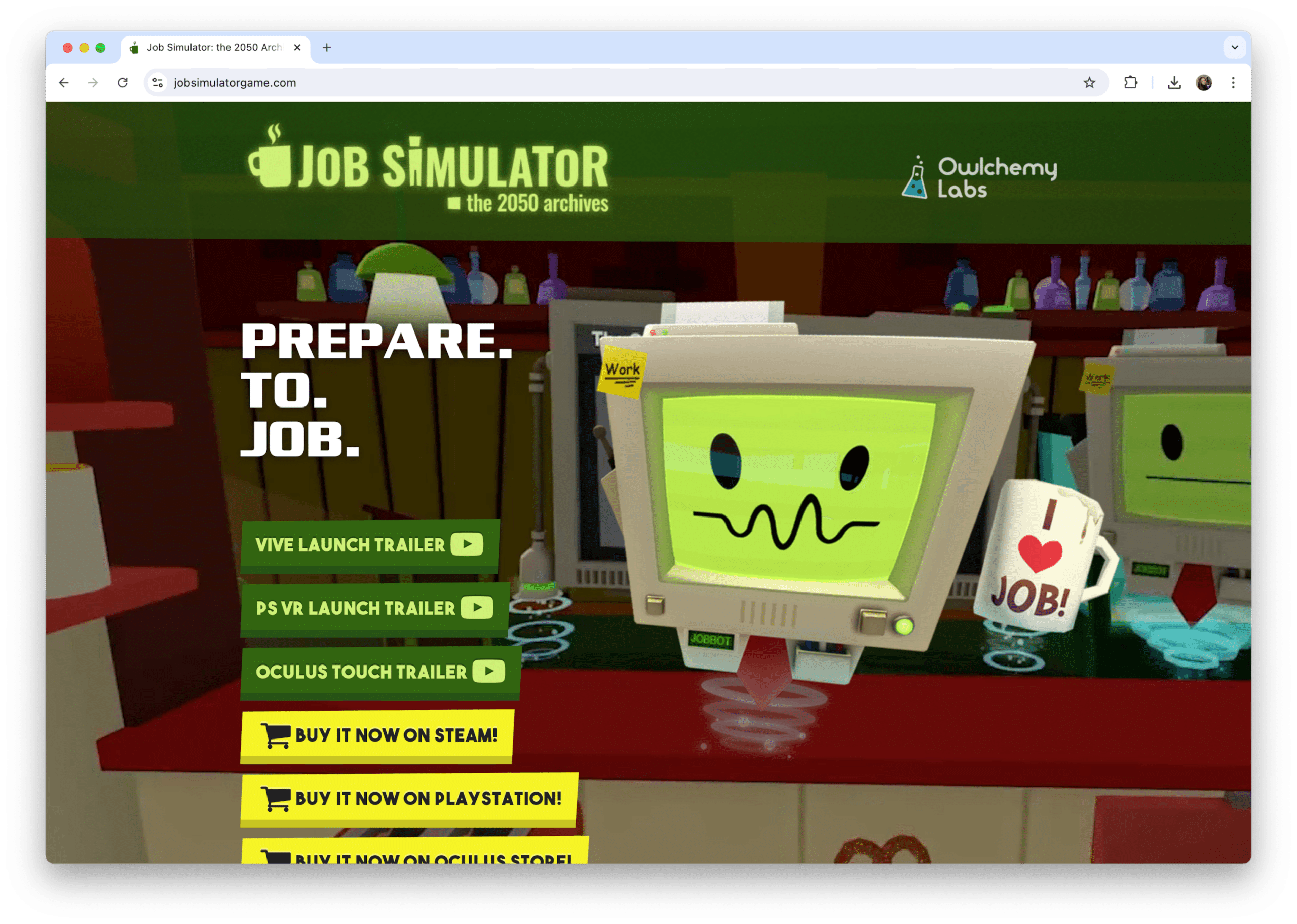 Job Simulator