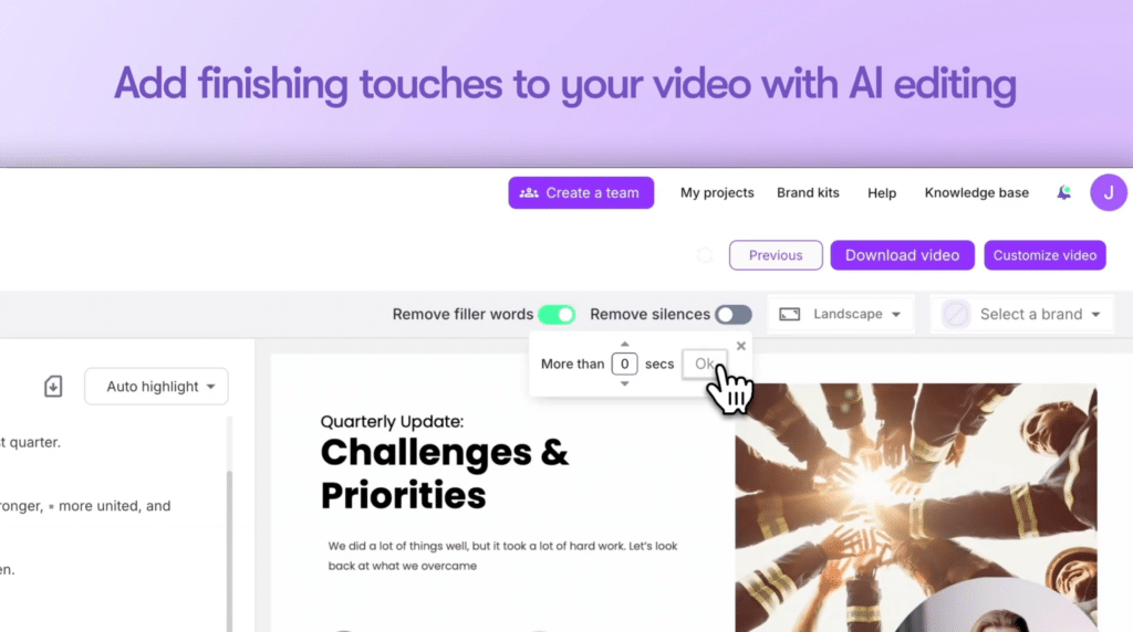 create training videos ai pictoryai