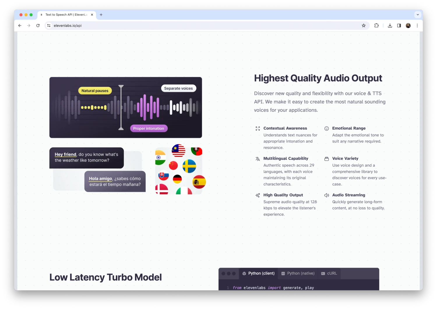Elevenlabs, AI voices, AI Voice Generator, API Integration