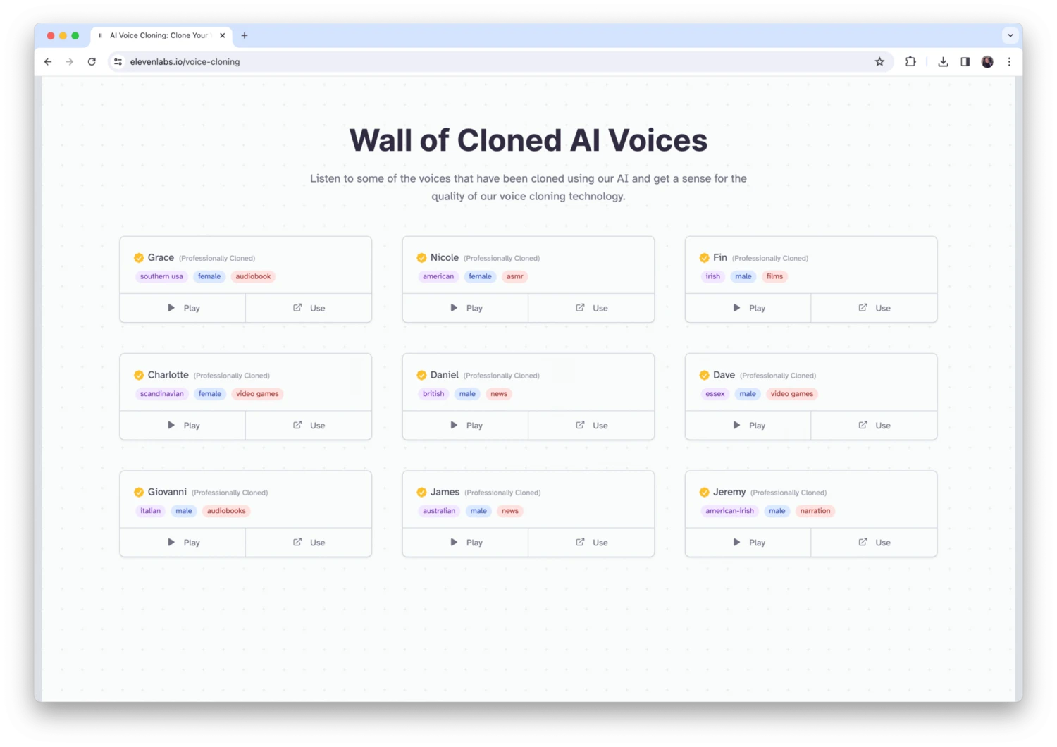 text-to-speech technology, elevenlabs, AI voices, AI Voice Generator, AI Voice cloning