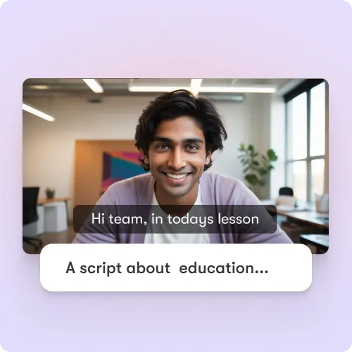 Create with idea to video Create with idea to video