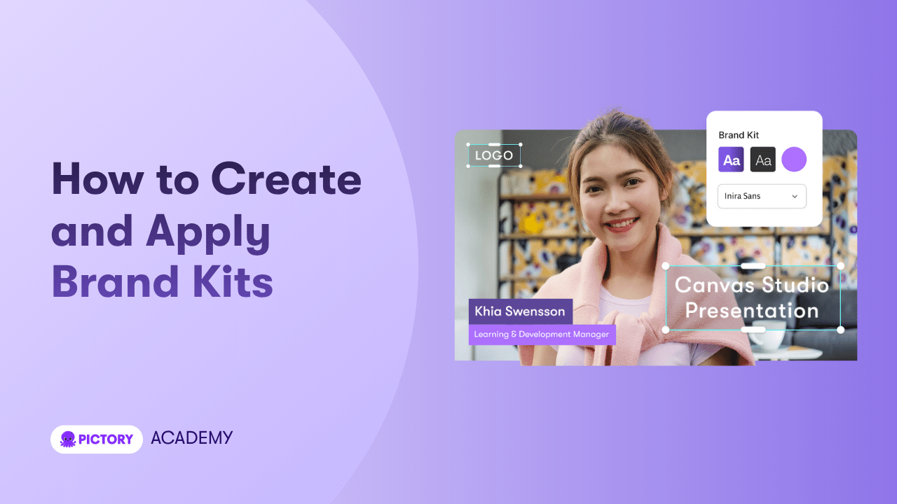 brand kits pictory ai