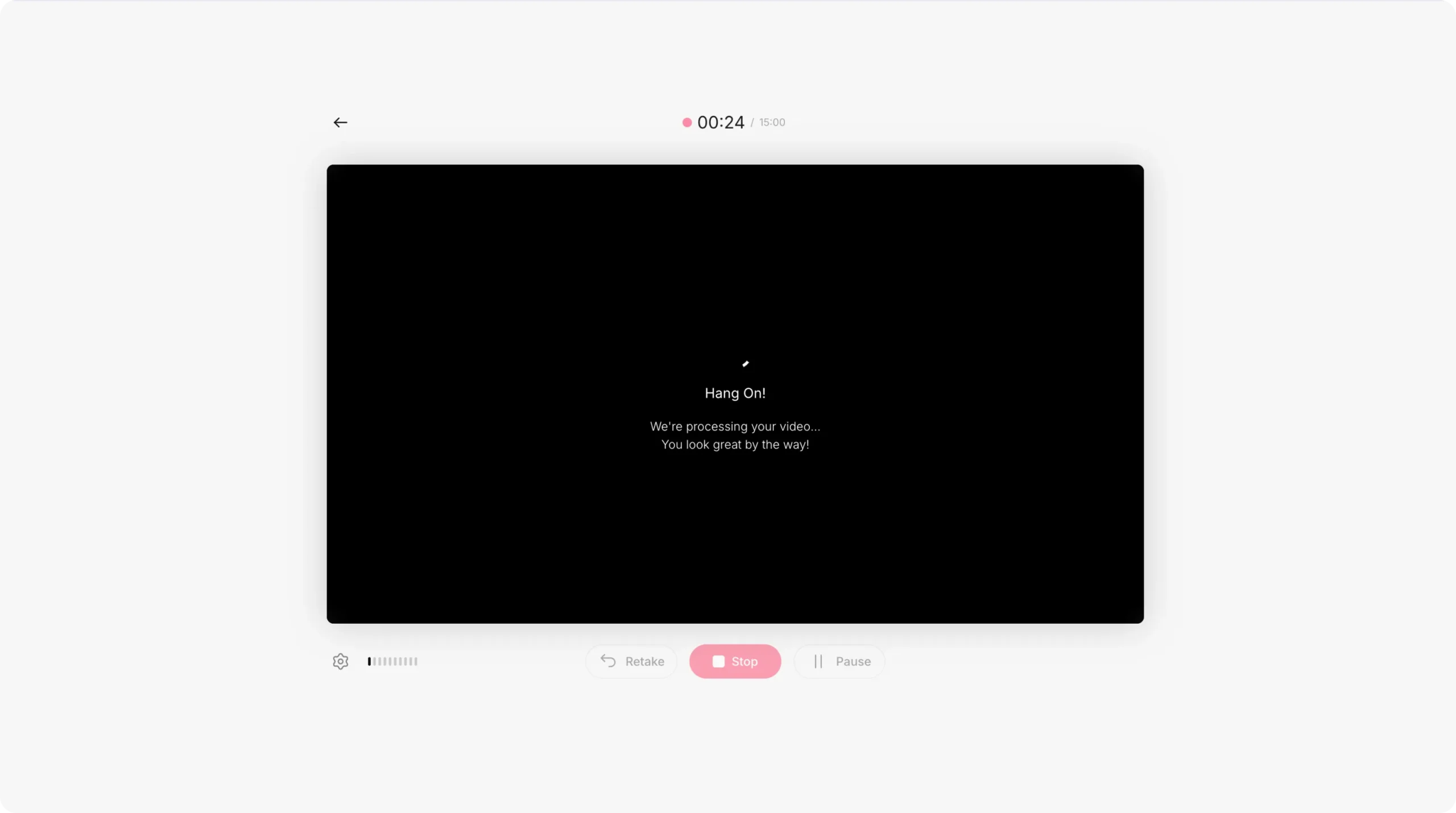 screen recording processing