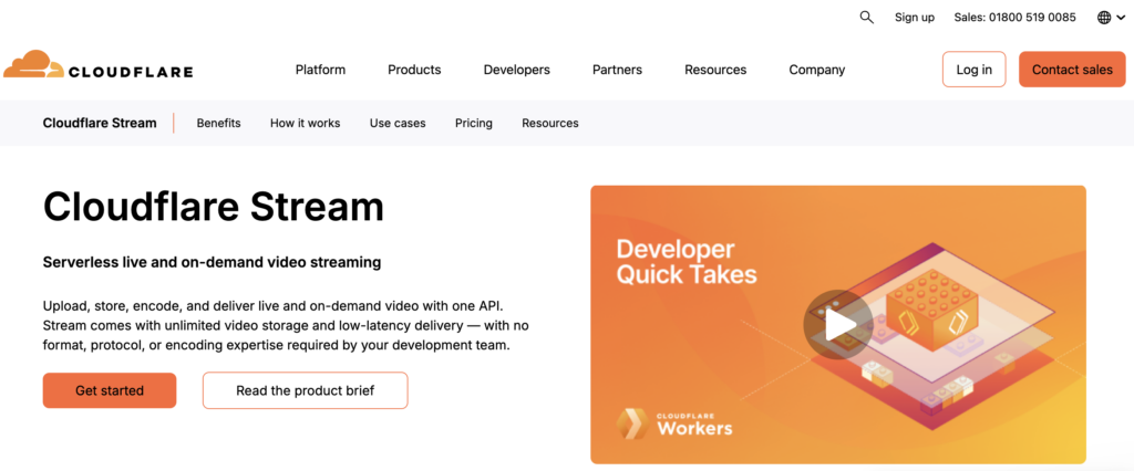 Cloudfare best video hosting