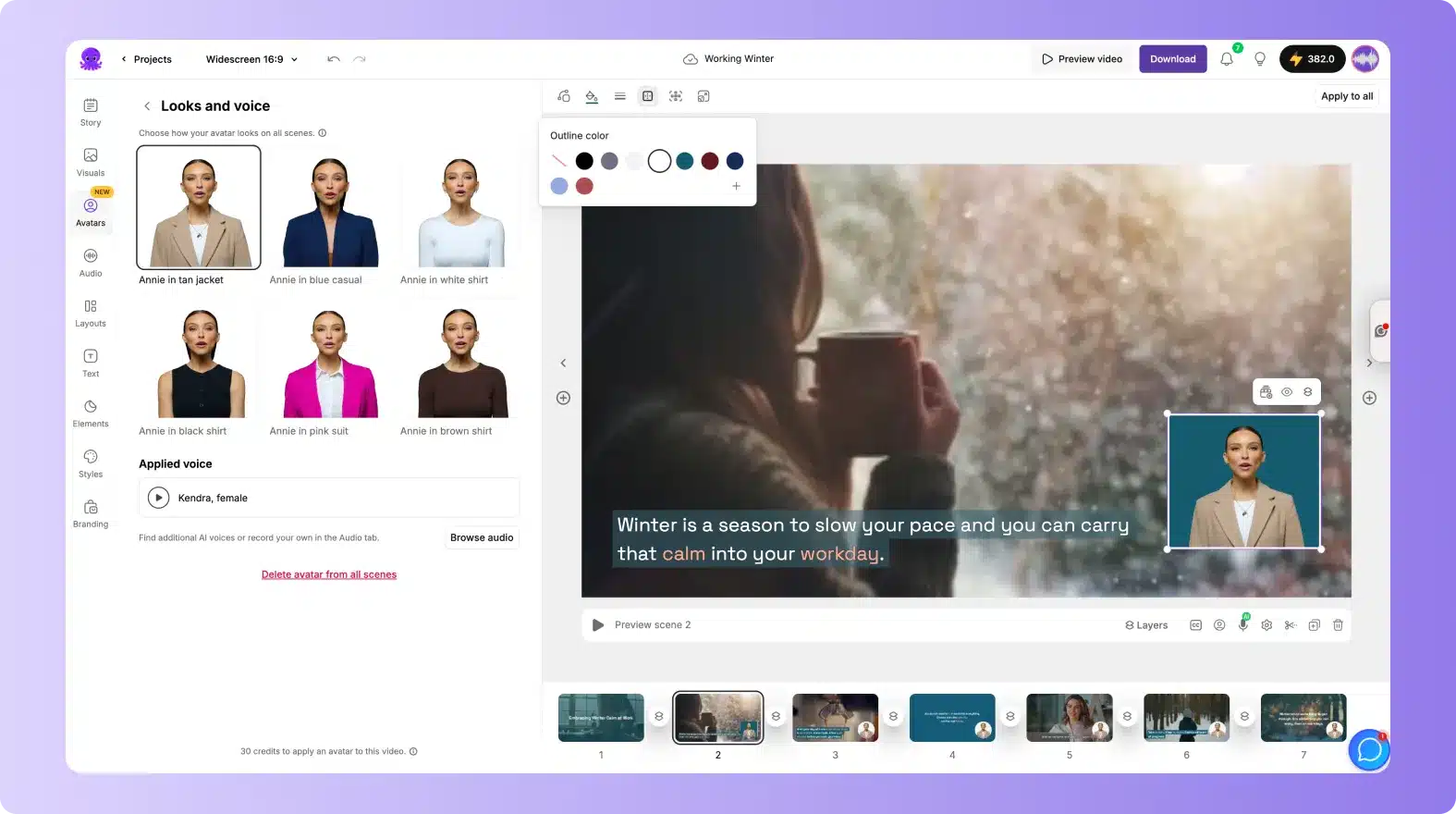 How to Create Videos Using AI Avatars in Pictory
