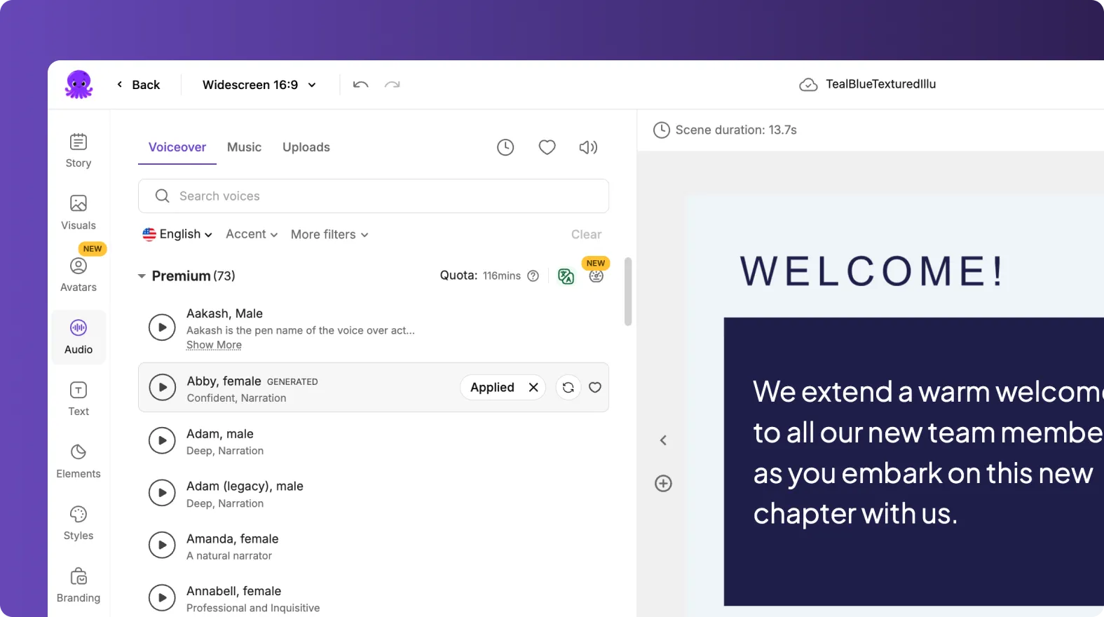 PPT to video add ai voiceover