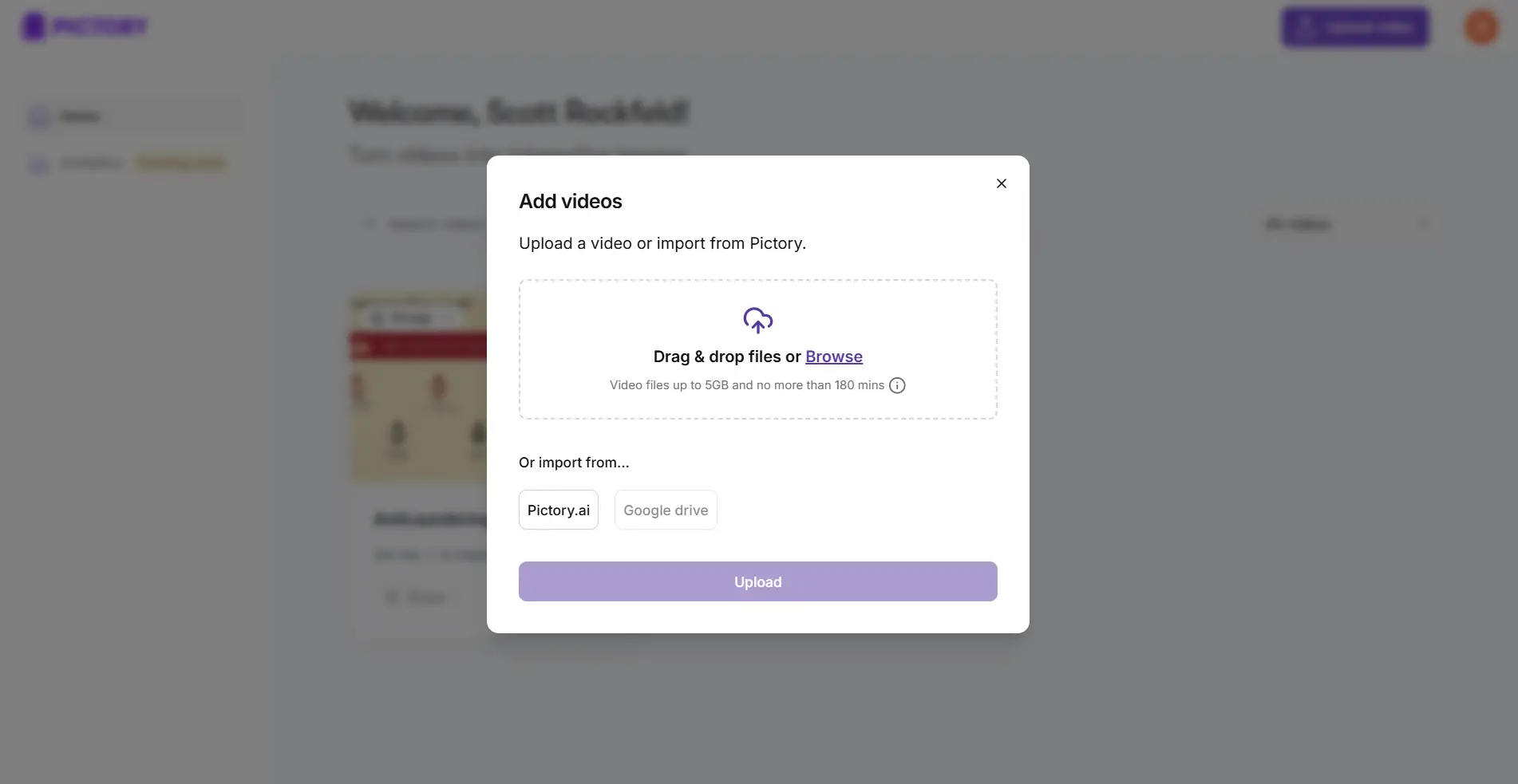 Pictoy-Central-upload Pictory Central How To