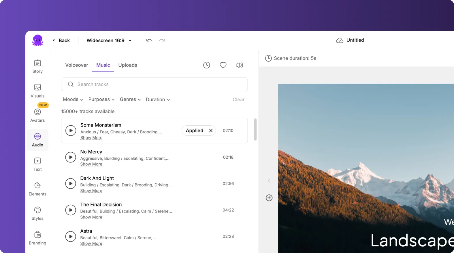 image to video add music