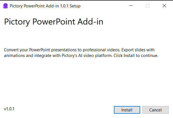 install powerpoint add in