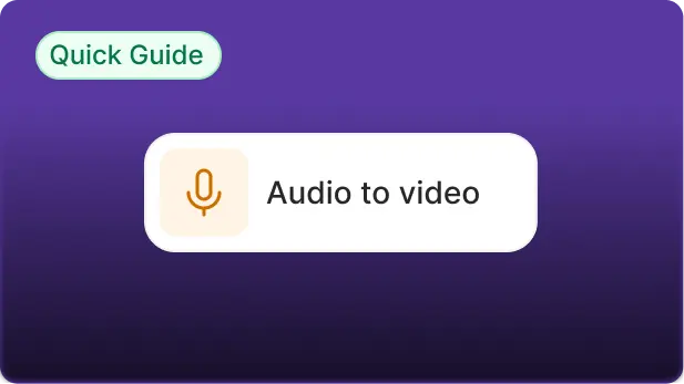 Audio to Video Quick Guide - Pictory Video Academy