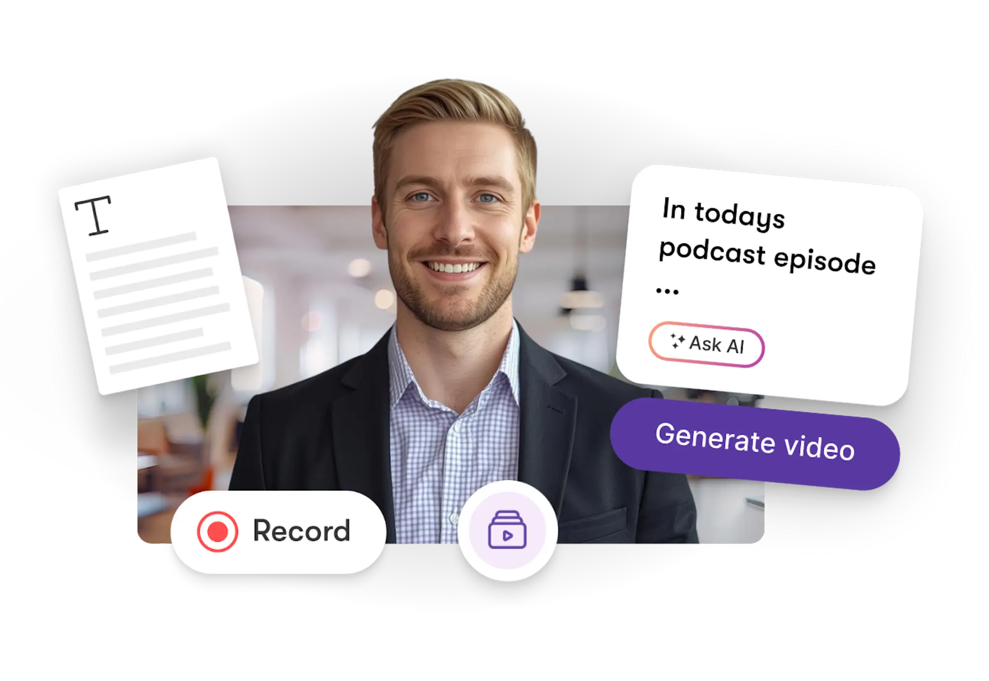 Online Voice Recorder - Pictory Feature