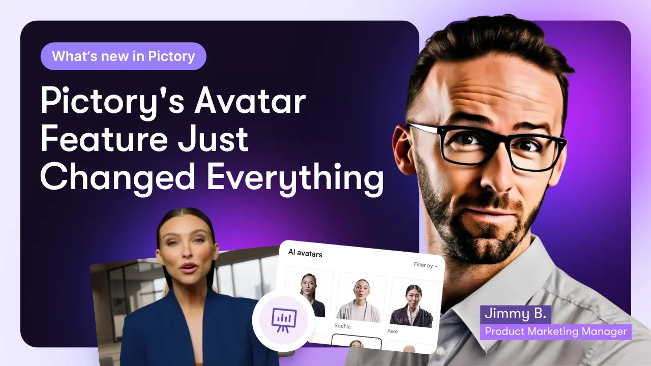 Pictory's Avatar Feature Just Changed Everything