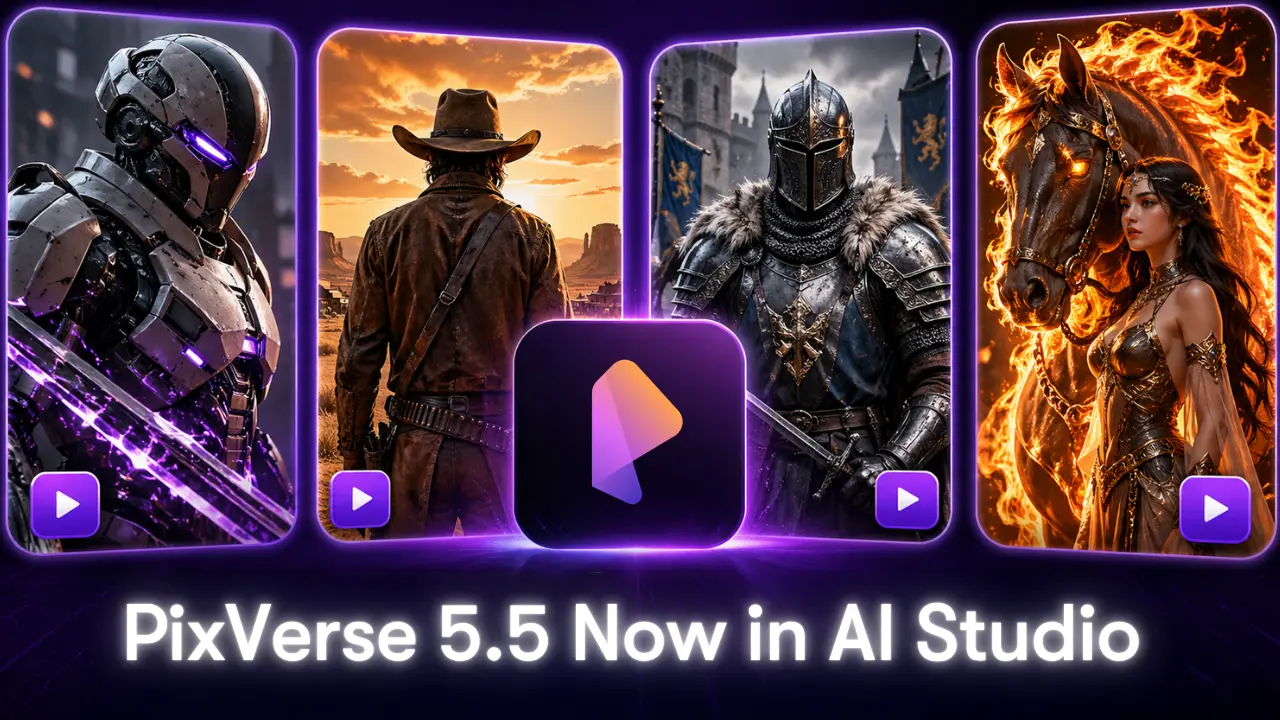 PixVerse 5.5 Now in AI Studio-v2