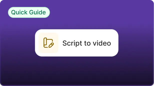 Script to Video URL to video - Pictory Video Academy