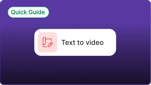 Text toVideo Quick Guide - Pictory Video Academy