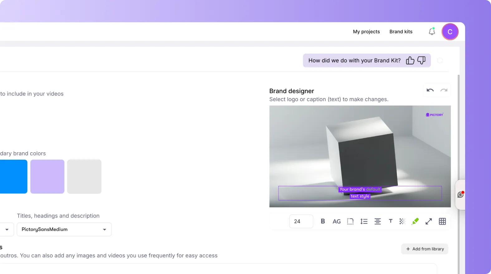 editing brand designer