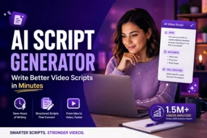 Article - AI Script Generator: How to Write a Video Script with AI in Minutes (2026)