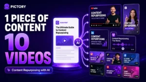 Blog -Content Repurposing with AI: How to Turn One Piece of Content into 10 Videos