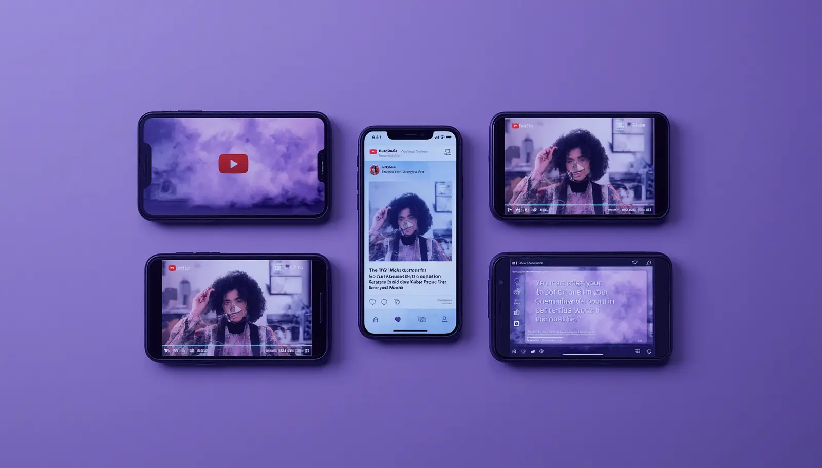 One blog post repurposed into five different video formats for YouTube, LinkedIn, Instagram, email, and social