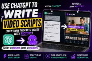 How to Use ChatGPT to Create Video Scripts (Then Turn Them Into Videos With Pictory)