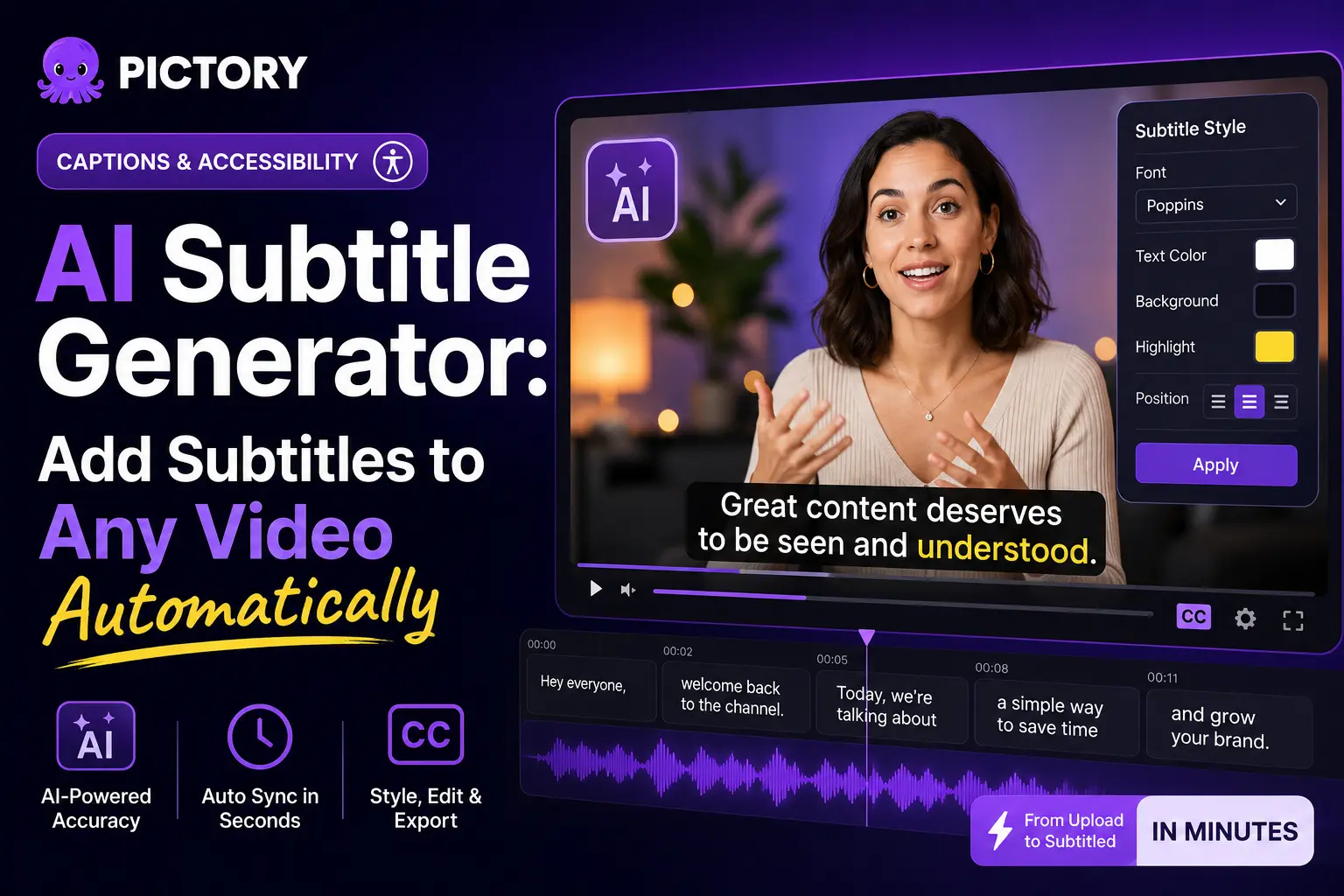 Blog - AI Subtitle Generator: Add Subtitles to Any Video Automatically
