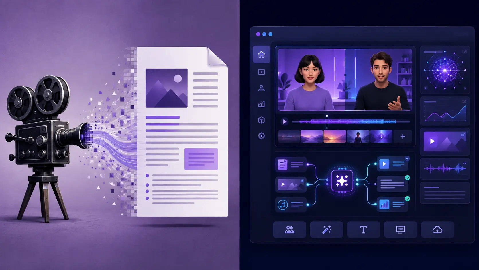 Pictory vs Lumen5 — modern AI video platform vs original blog-to-video tool